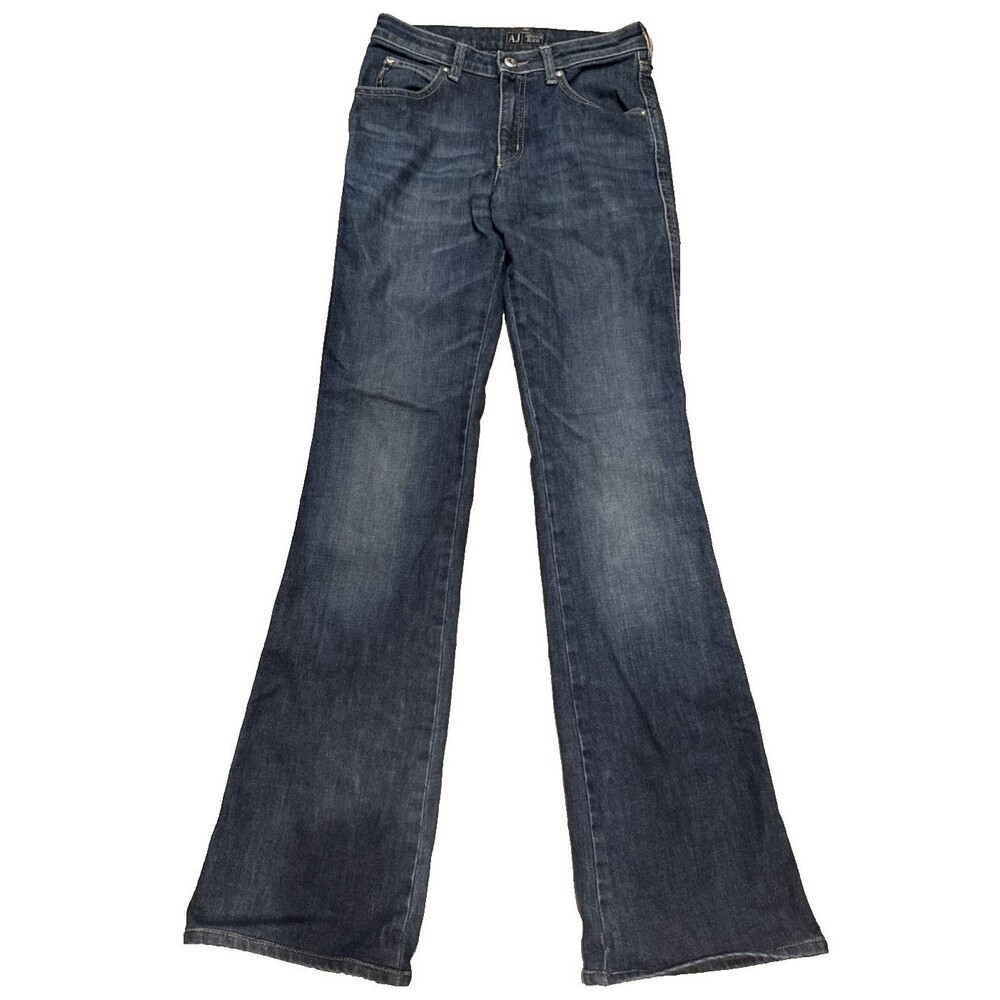 Vintage Armani Jeans Women's 26 007 Mid Rise Boot Cut